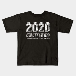 2020 Class of Courage - White Kids T-Shirt